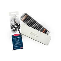 Derwent® Graphic 6 Pencil Tin Set