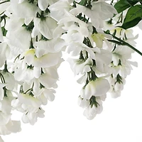 10 Pack: 17" White Wisteria Bush by Ashland®
