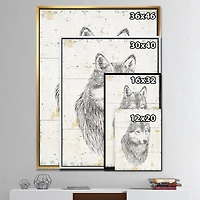 Designart - Wolf Wild and Beautiful III