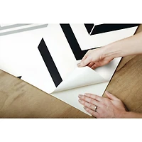 RoomMates Chevron Stripe Peel & Stick Wallpaper