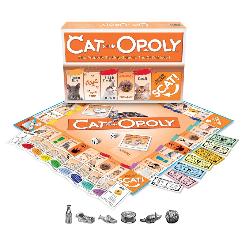 Late For The Sky Catopoly Game