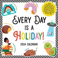 TF Publishing 2024 Every Day's A Holiday Wall Calendar
