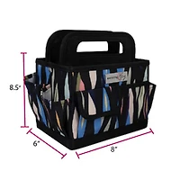 Everything Mary Abstract Print Collapsible Craft Caddy
