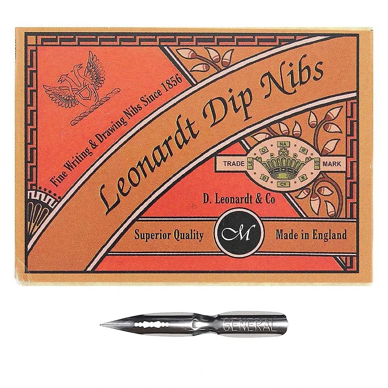 Manuscript Leonardt Drawing Extra Fine Dip Nibs, 24ct.