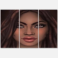 Designart - Portrait of African American Woman I