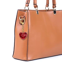 Blue Moon Studio™ Red Shaker Heart Bag Charm