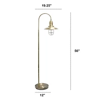 Lalia Home Modern Farmhouse 1 Light Floor Lamp