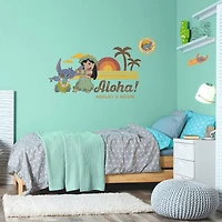 RoomMates Lilo & Stitch Peel & Stick Giant Wall Decal Set with Alphabet