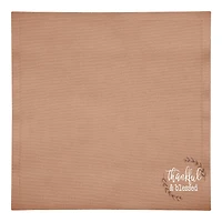 Thankful Blessed Cotton Twill Napkin