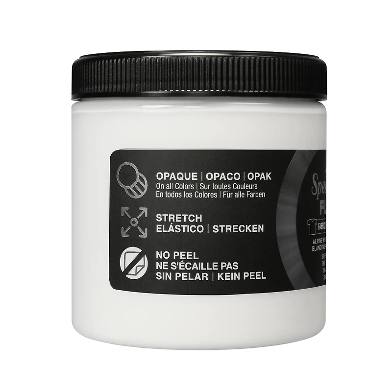 Speedball® Flex™ 8oz. Alpine White Fabric Screen Printing Ink