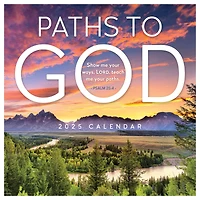 TF Publishing 2025 Paths to God Wall Calendar