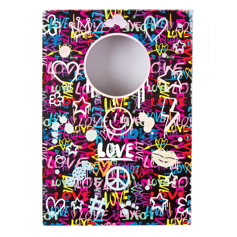 Make It Real™ 3C4G Graffiti Table Top Cornhole Set