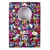 Make It Real™ 3C4G Graffiti Table Top Cornhole Set