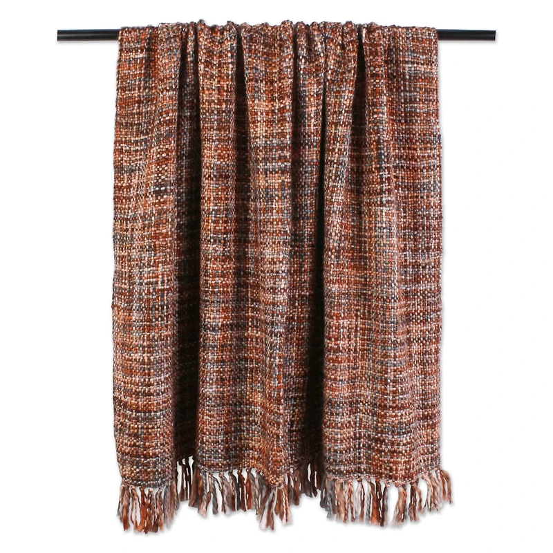 DII® Bronze Variegated Acrylic Woven Throw