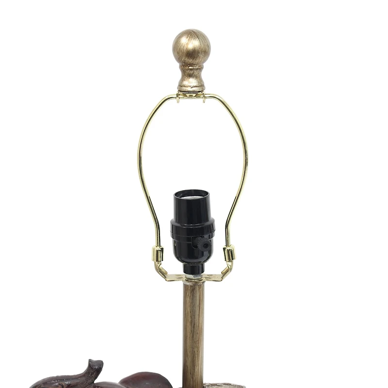 Lalia Home 20.5" Elephant Table Lamp with Fabric Shade