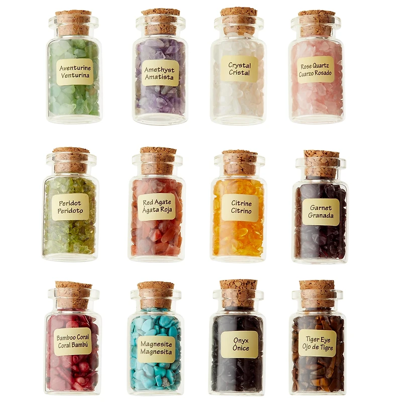 6 Pack: Bottles of Gemstones by Bead Landing™, 0.2oz.