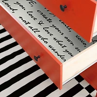 RoomMates Black Dream Big Script Peel & Stick Wallpaper