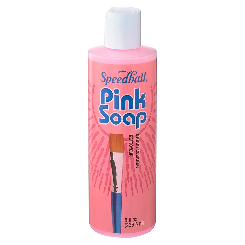 Speedball® Mona Lisa® Pink Soap® Artist Brush Cleaner
