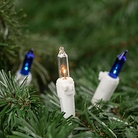 100ct. Mini Christmas String Lights with White Wire