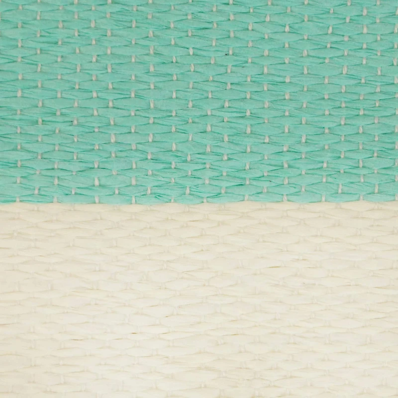 DII® 16" Striped Woven Paper Storage Cube