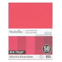 8.5" x 11" 65lb. Cardstock Paper Pack by Recollections