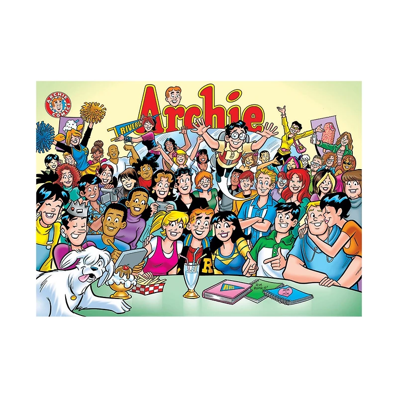 Archie Comics® The Gang at Pop's 1000 Piece Puzzle