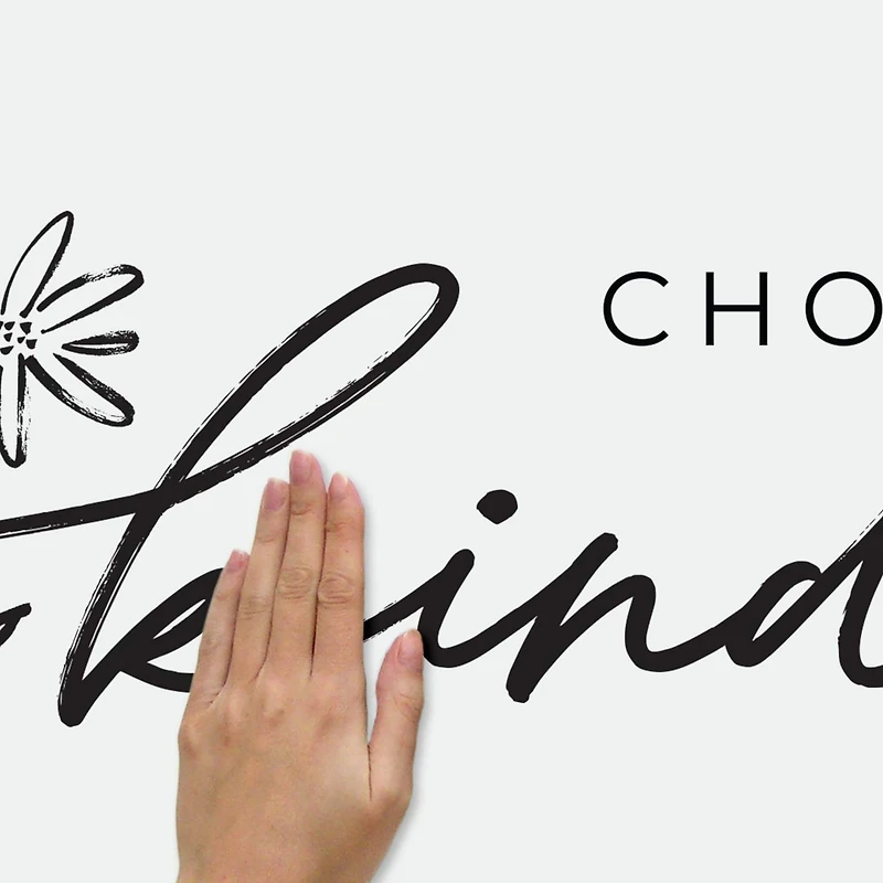 RoomMates Choose Kindness Peel & Stick Giant Wall Decals