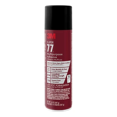 3M™ Super 77™ Multipurpose Spray Adhesive, 14 oz.