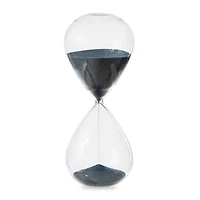 Glitzhome® 15" Oversized Double-Layered Hourglass With Blue Sand