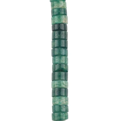 Green Agate Heishi Beads, 6mm by Bead Landing™