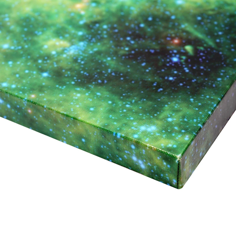 American Art Décor™ 36" NASA Stellar Ending Glossy Lacquer Canvas Wall Art Print