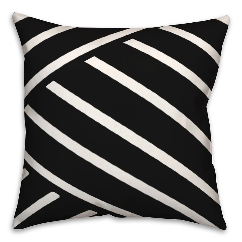 Herringbone Indoor/Outdoor Throw Pillow