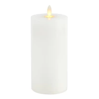 3" x 6" Moving Flame LED Wax Pillar Candle by Ashland