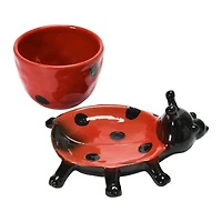 Hello Honey® 3" Stoneware Ladybug Planter