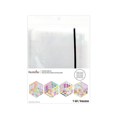 Kawaii Café Sticker Scene Kit by Recollections™