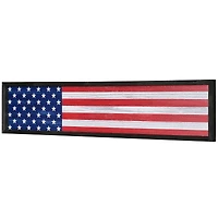 American Art Décor™ 36" American Flag Wood Novelty Wall Sign
