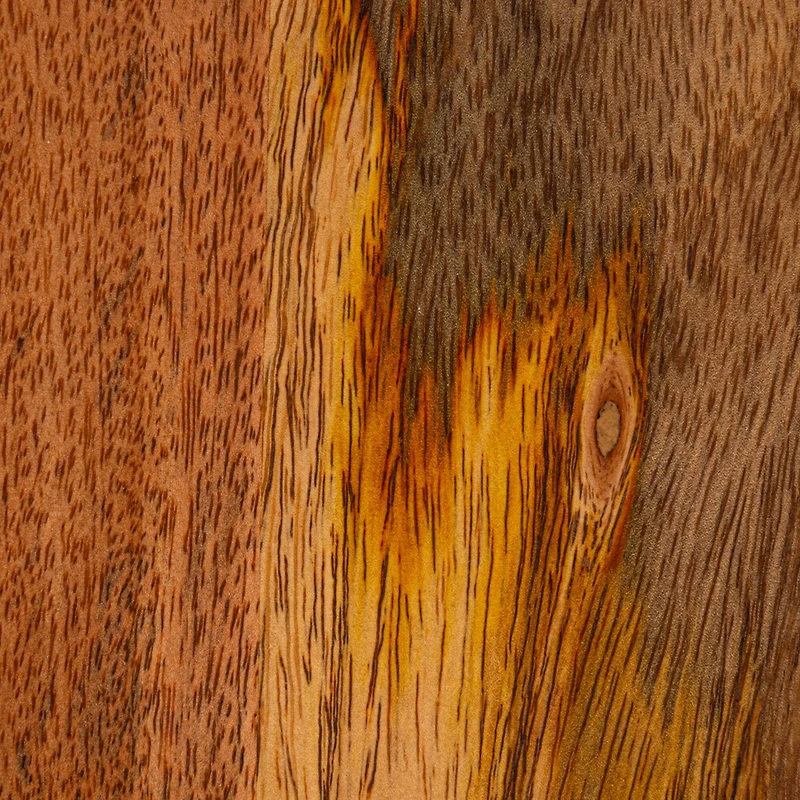 Hello Honey® 10" Round Natural Mango Wood Serving Bowl with Lid