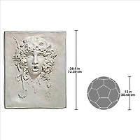 Design Toscano Vappa Grape Goddess Wall Plaque