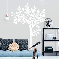 RoomMates Simple White Tree Peel & Stick Giant Wall Decals