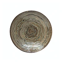 Hello Honey® 14" Decorative Reactive Glaze Stoneware Platter