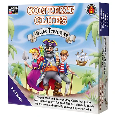 Context Clues Blue Level Pirate Treasure Game
