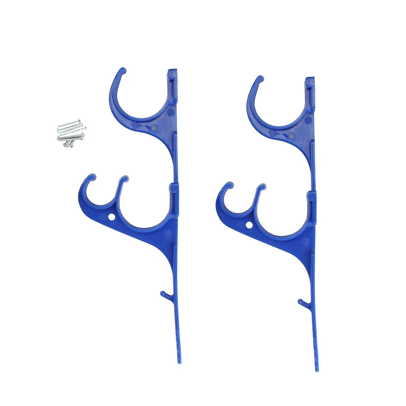 Pole & Vacuum Hose Poolside Hanging Hook Set