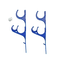 Pole & Vacuum Hose Poolside Hanging Hook Set
