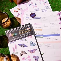 The Classic Happy Planner® Butterfly Botanics Sticker Book
