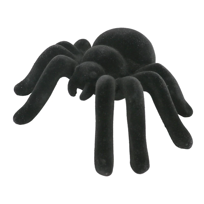 6.5" Flocked Spider Tabletop Accent by Ashland