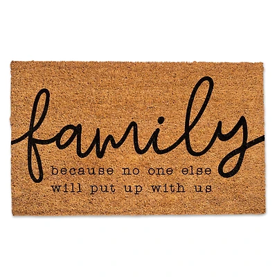 Put Up With Family Doormat