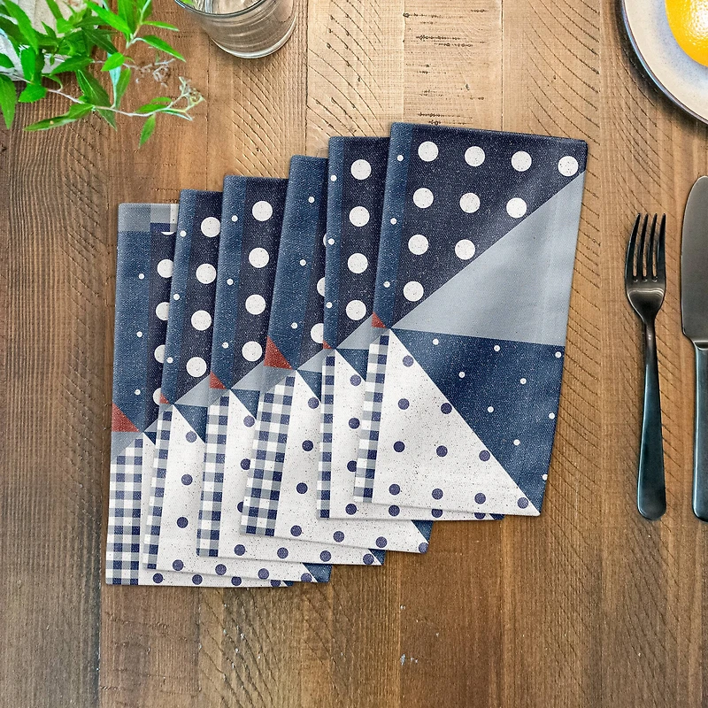 Patchwork Quilt Cotton Twill Napkin