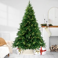 7.5ft. Pre-Lit Silverthorne Fir Artificial Christmas Tree, Clear Lights