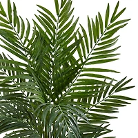 5ft. Potted Areca Palm Tree in Decorative Planter