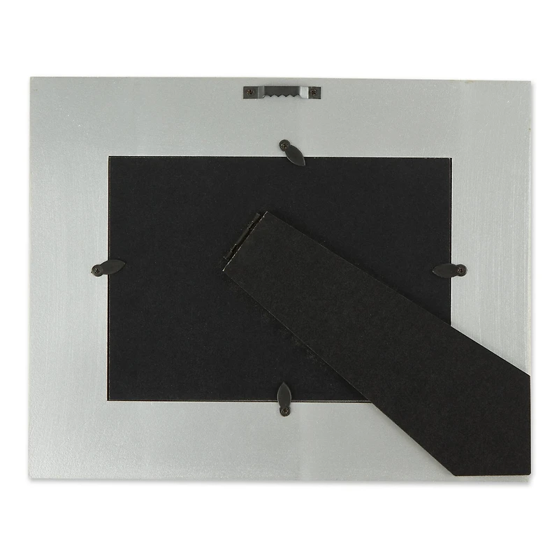 DII® Antique Silver Rub 5" x 7" Farmhouse Picture Frame